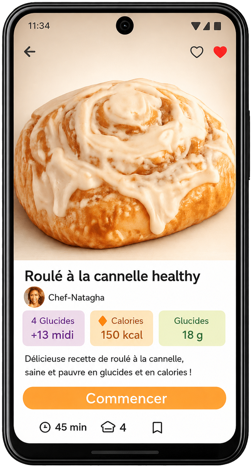Application Clean Sweet sur téléphone